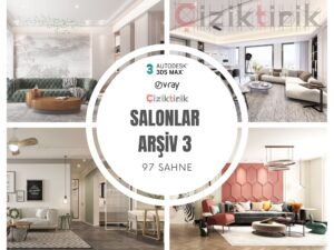 Salonlar Arşiv 3 Salonlar Arşiv 3 - Hazır 3DSMax Sahneleri