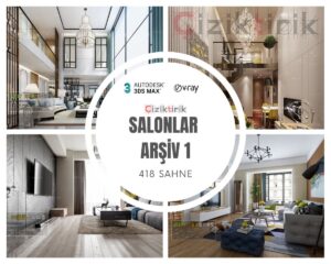 Salonlar Arşiv 1 - Hazır 3DSMax Sahneleri