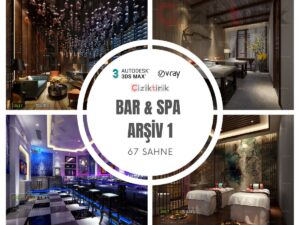 10 Bar & Spa Arşiv 1 - Hazır 3DSMax Sahneleri