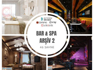 10 Bar & Spa Arşiv 2 - Hazır 3DSMax Sahneleri