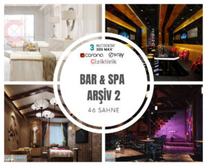 Bar & Spa Arşiv 2 - Hazır 3DSMax Sahneleri