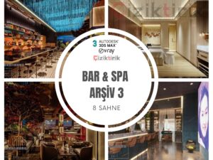 10 Bar & Spa Arşiv 3 - Hazır 3DSMax Sahneleri