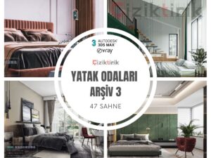 Yatak Odaları Arşiv 3 Yatak Odaları Arşiv 3 - Hazır 3DSMax Sahneleri
