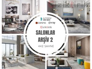 Salonlar Arşiv 2 Salonlar Arşiv 2 - Hazır 3DSMax Sahneleri