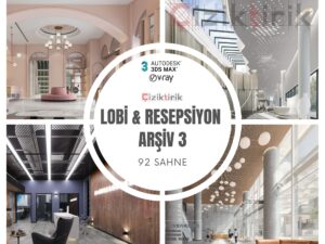 7 Lobi ve Resepsiyon Arşiv 3 - Hazır 3DSMax Sahneleri