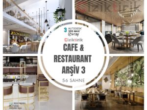 8 Cafe ve Restaurant Arşiv 3 - Hazır 3DSMax Sahneleri