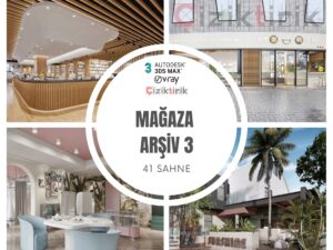 9 Mağazalar Arşiv 3 - Hazır 3DSMax Sahneleri