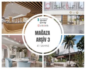 Mağazalar Arşiv 3 - Hazır 3DSMax Sahneleri