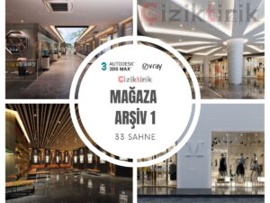 Mağazalar Arşiv 1 - Hazır 3DSMax Sahneleri